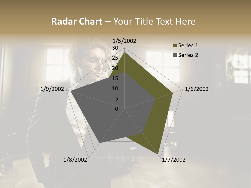 Man Luxury Party PowerPoint Template