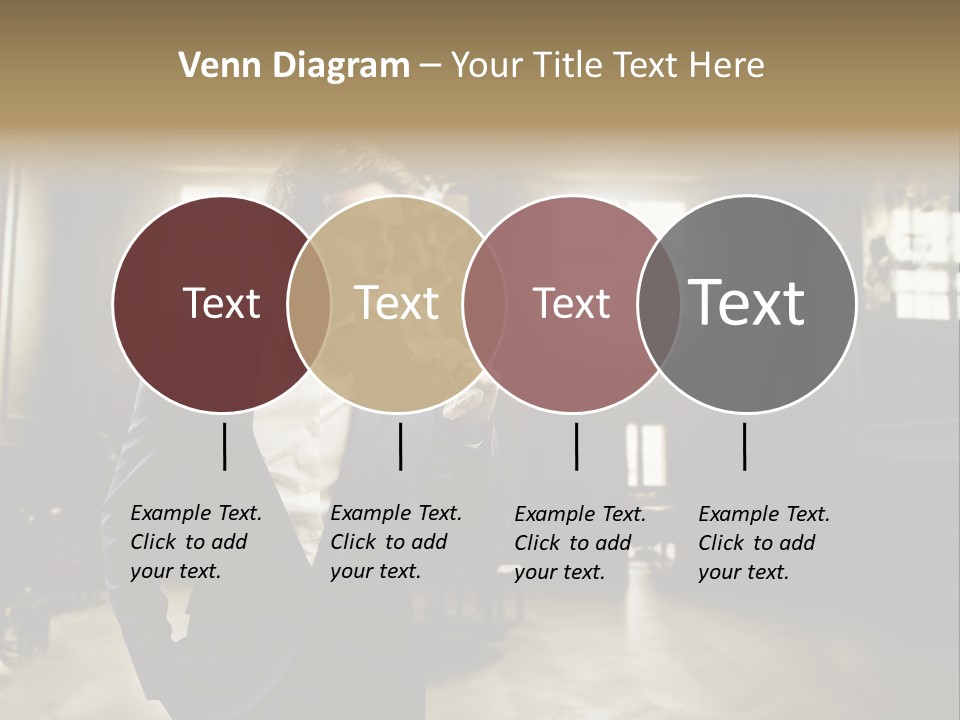 Man Luxury Party PowerPoint Template