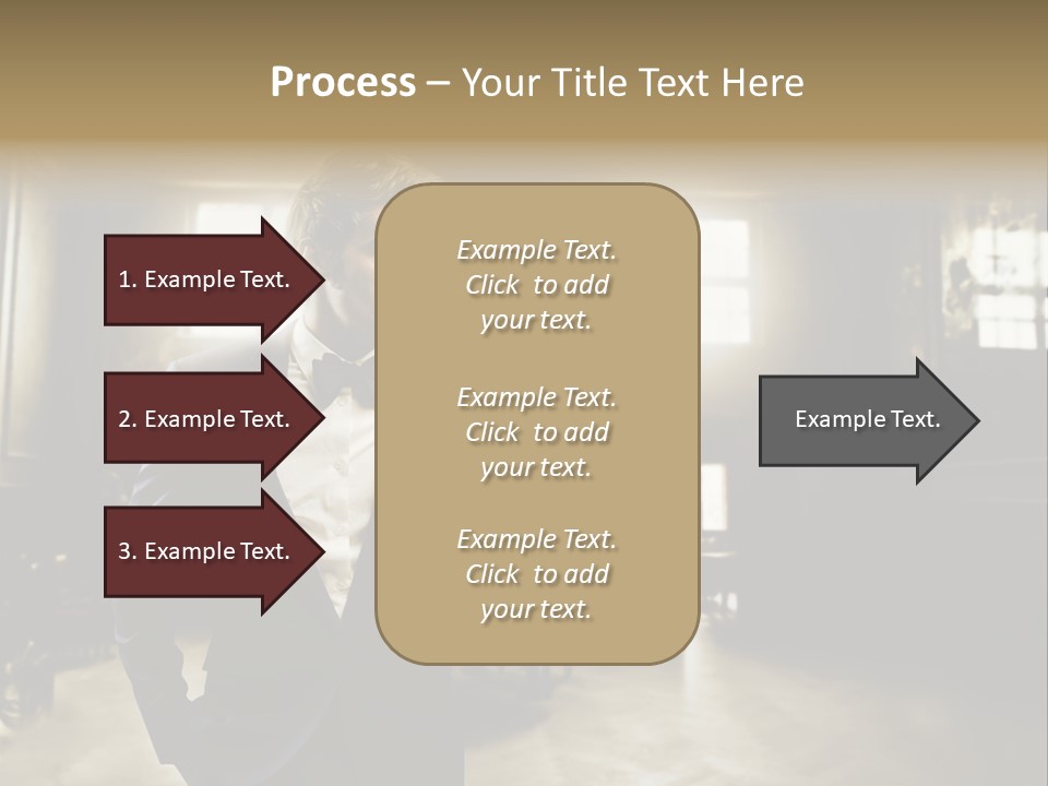 Man Luxury Party PowerPoint Template