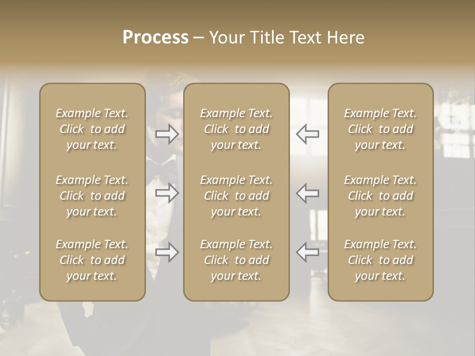 Man Luxury Party PowerPoint Template