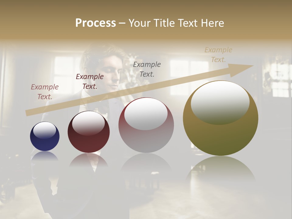 Man Luxury Party PowerPoint Template