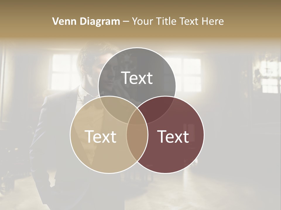 Man Luxury Party PowerPoint Template