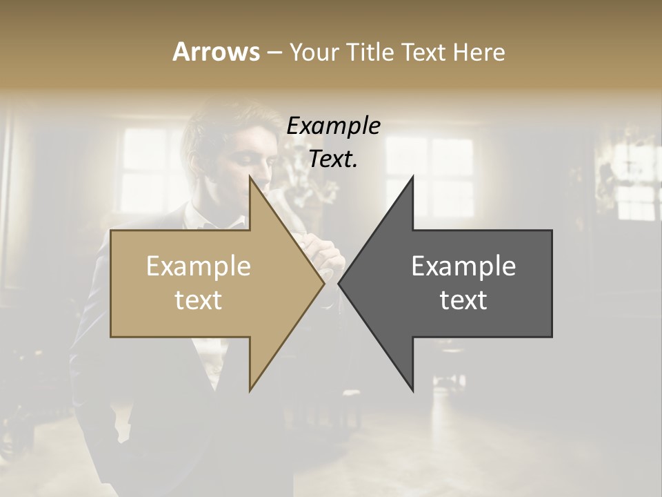 Man Luxury Party PowerPoint Template