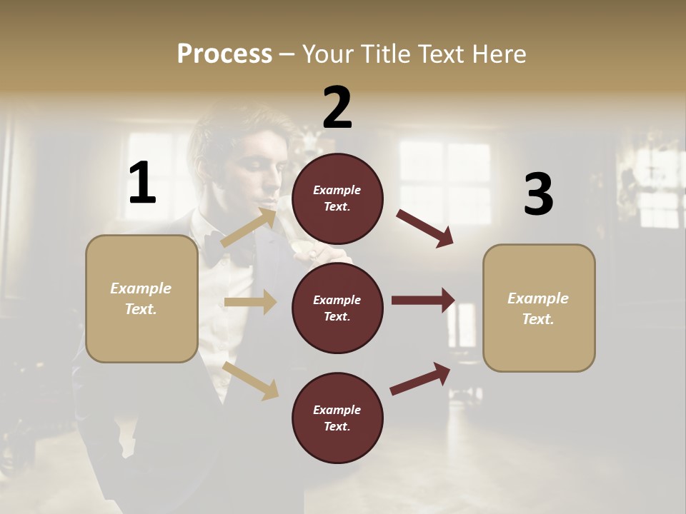 Man Luxury Party PowerPoint Template