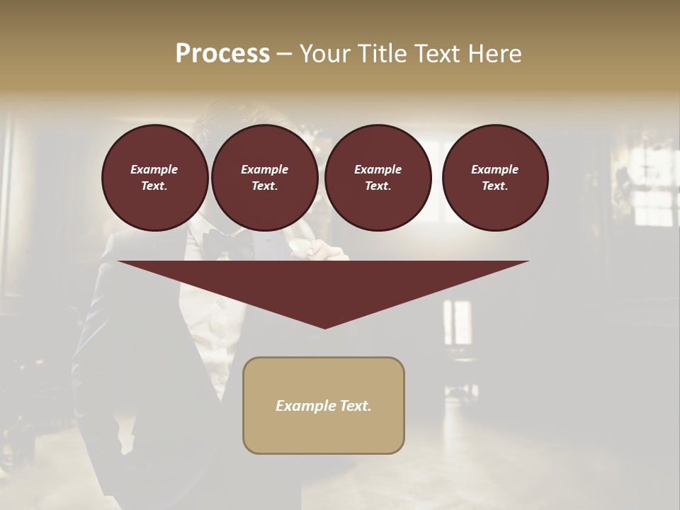 Man Luxury Party PowerPoint Template