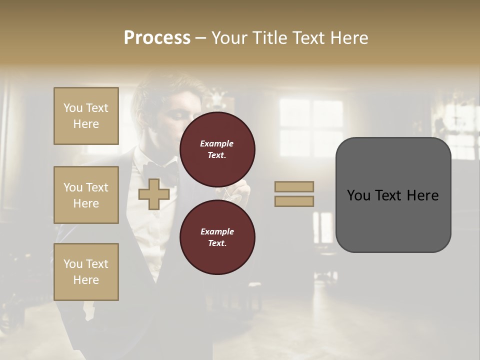 Man Luxury Party PowerPoint Template