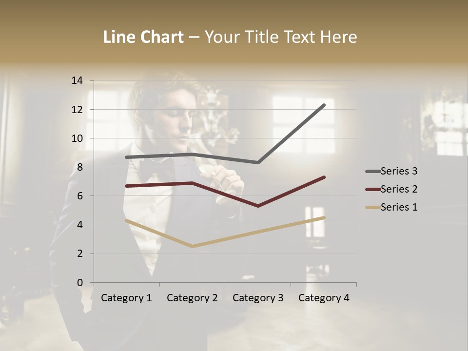 Man Luxury Party PowerPoint Template