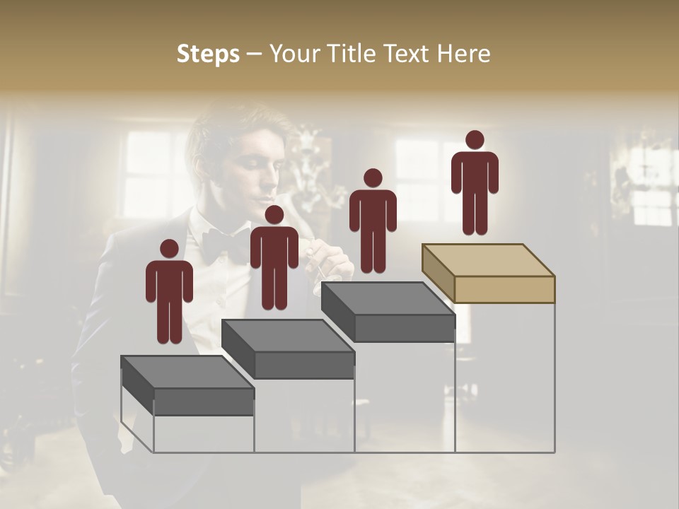 Man Luxury Party PowerPoint Template