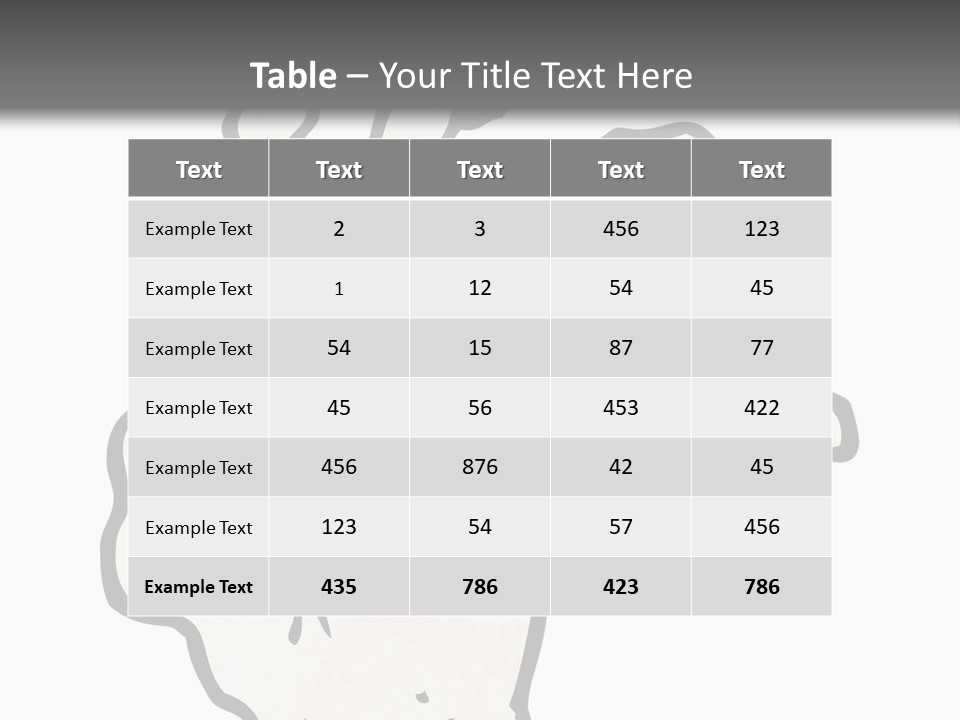 Cartoon Character Gross Traditional PowerPoint Template