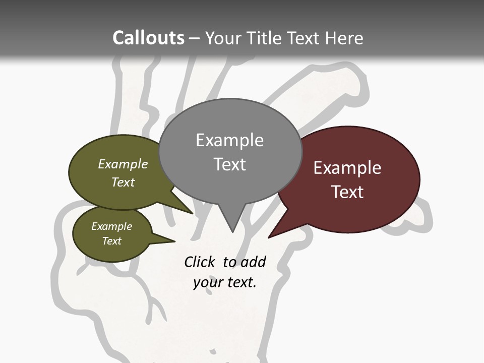 Cartoon Character Gross Traditional PowerPoint Template