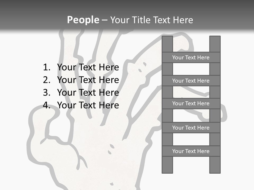 Cartoon Character Gross Traditional PowerPoint Template