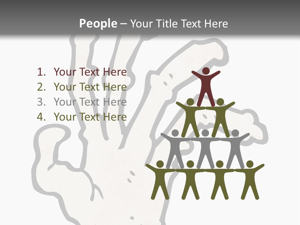 Cartoon Character Gross Traditional PowerPoint Template