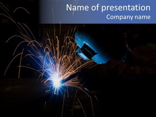 Manufacture Workplace Heat PowerPoint Template
