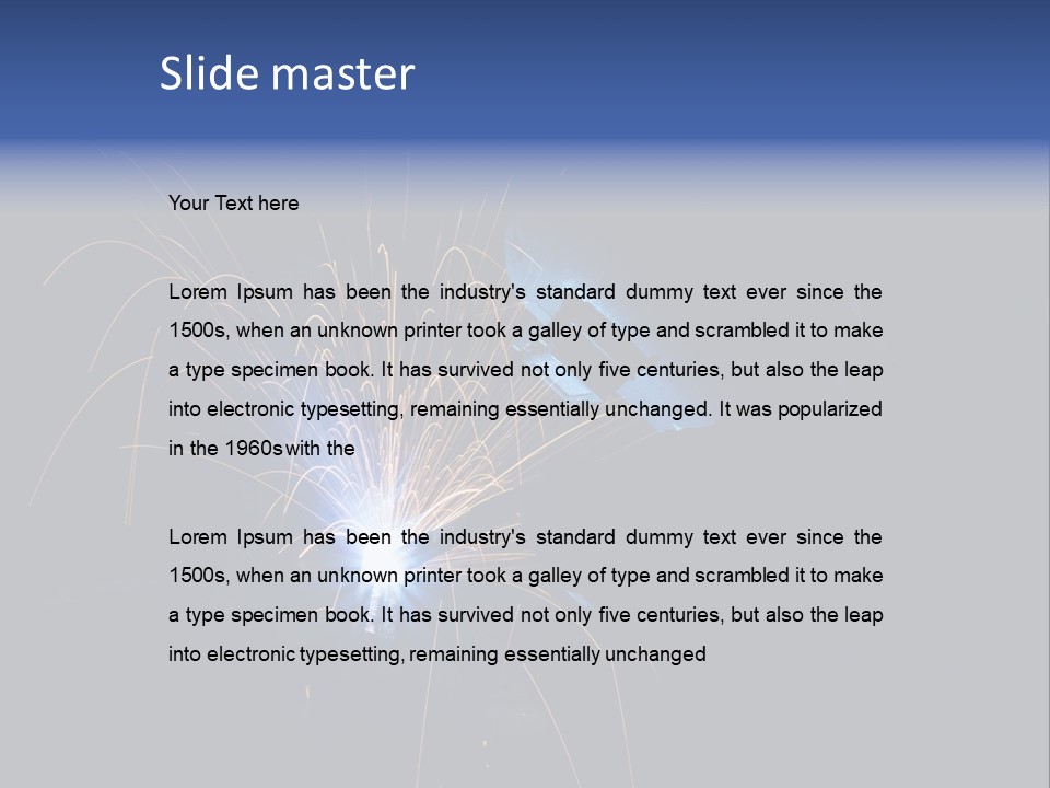 Manufacture Workplace Heat PowerPoint Template