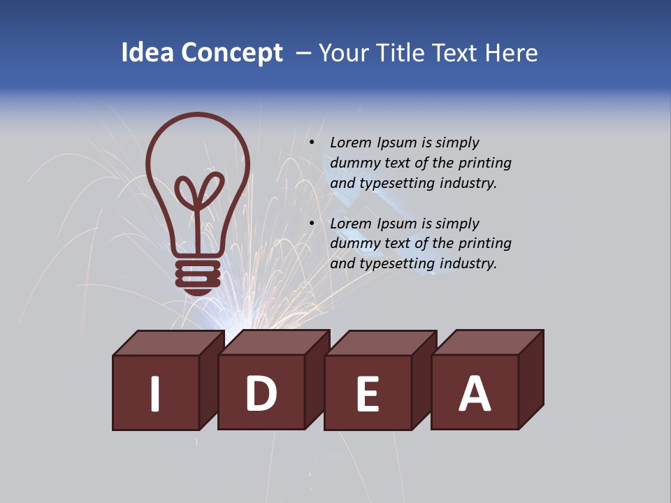 Manufacture Workplace Heat PowerPoint Template