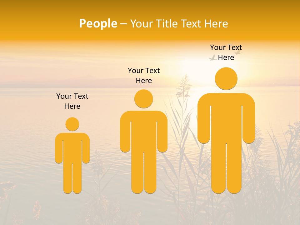 Summer Fish Lake PowerPoint Template