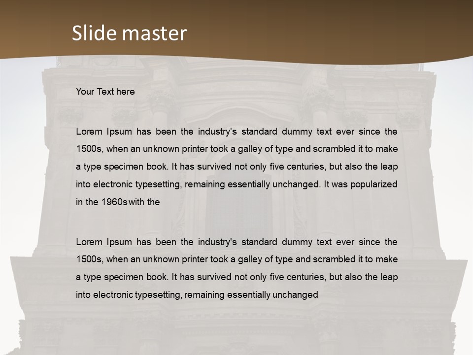 Building Construction Bell PowerPoint Template