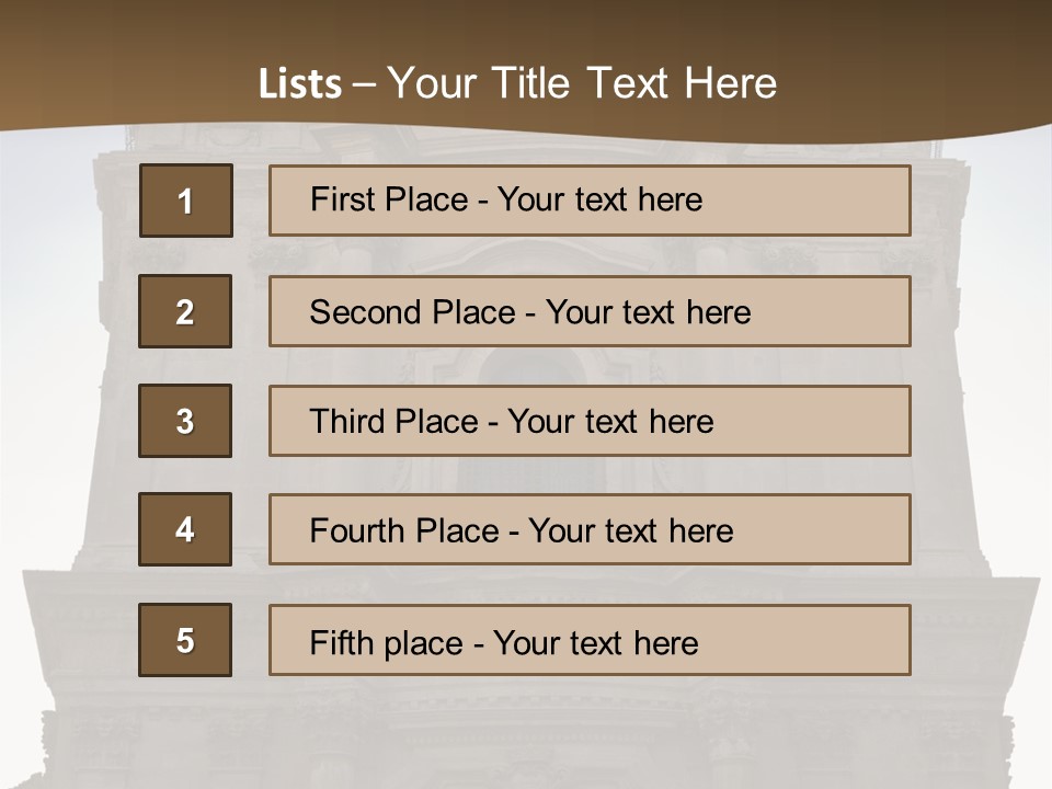 Building Construction Bell PowerPoint Template