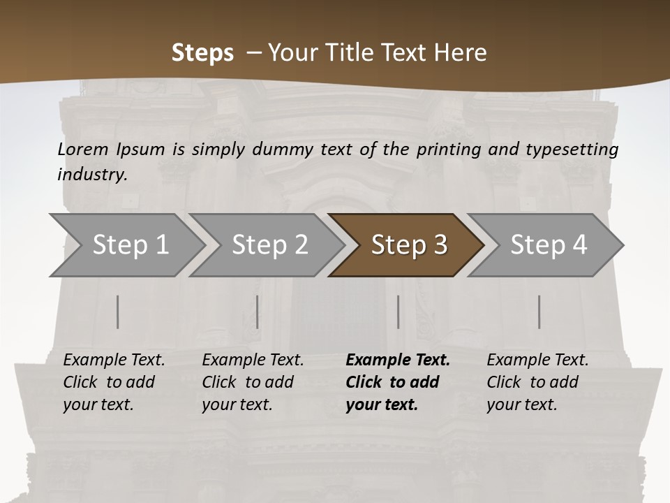 Building Construction Bell PowerPoint Template