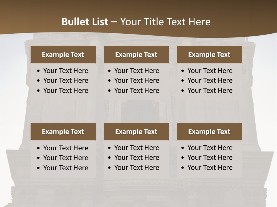 Building Construction Bell PowerPoint Template