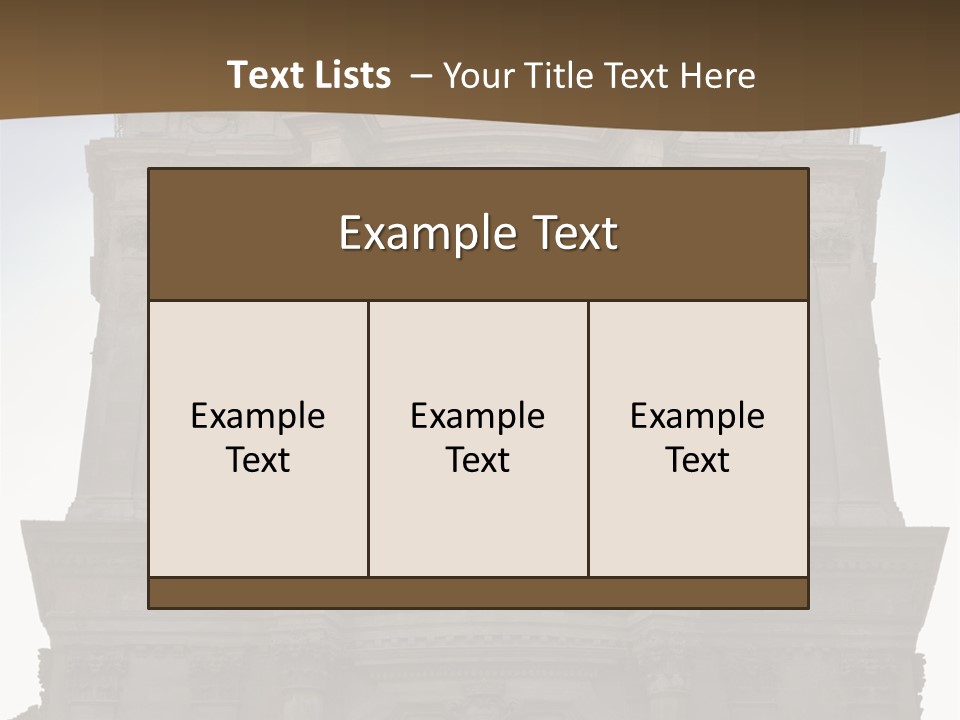 Building Construction Bell PowerPoint Template