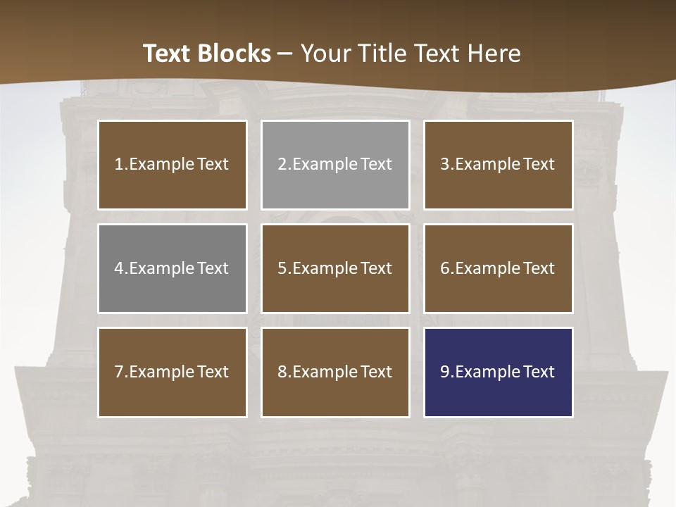 Building Construction Bell PowerPoint Template
