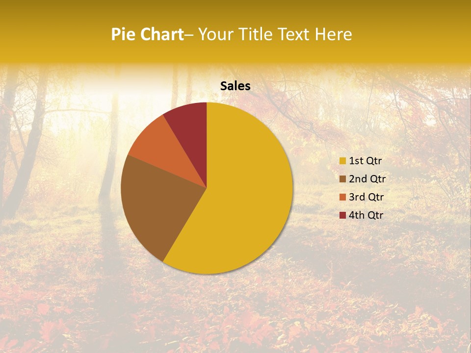 Vibrant Park Leaves PowerPoint Template