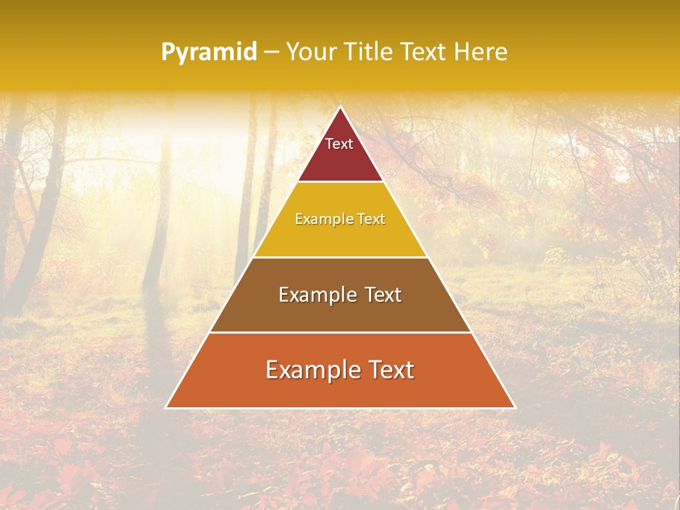 Vibrant Park Leaves PowerPoint Template