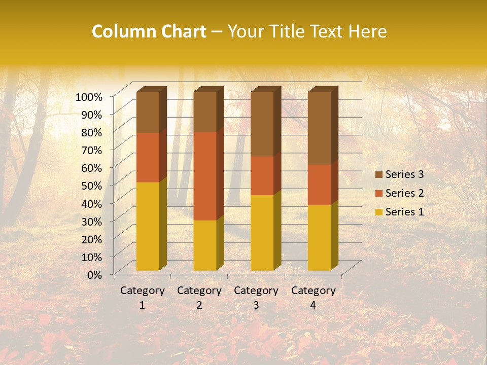 Vibrant Park Leaves PowerPoint Template