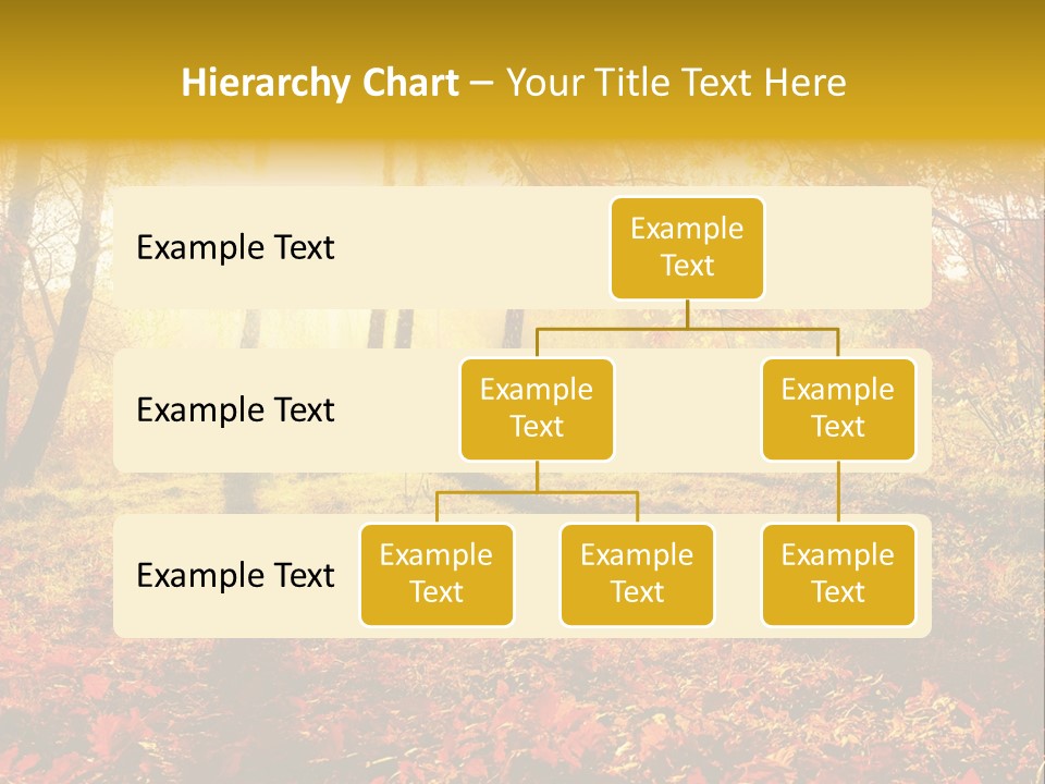 Vibrant Park Leaves PowerPoint Template