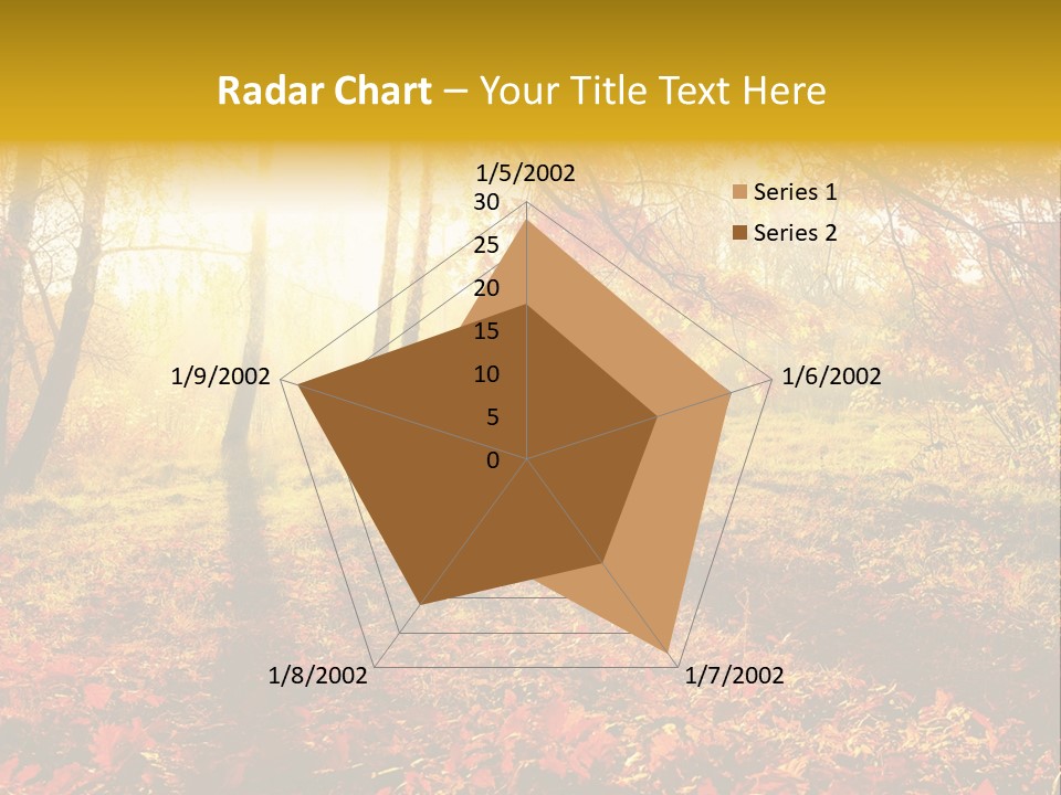 Vibrant Park Leaves PowerPoint Template