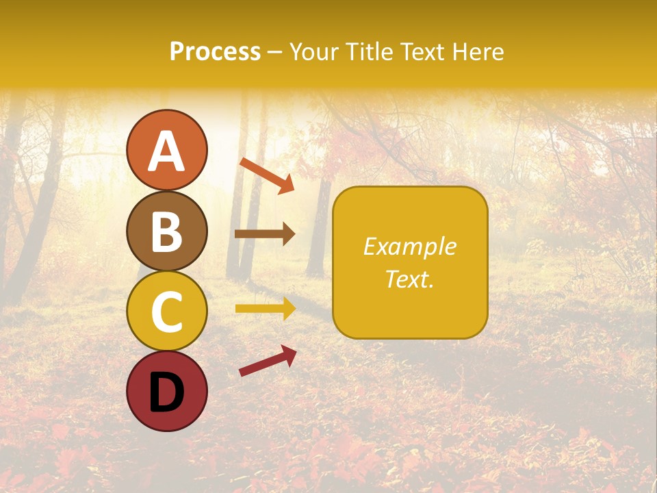 Vibrant Park Leaves PowerPoint Template