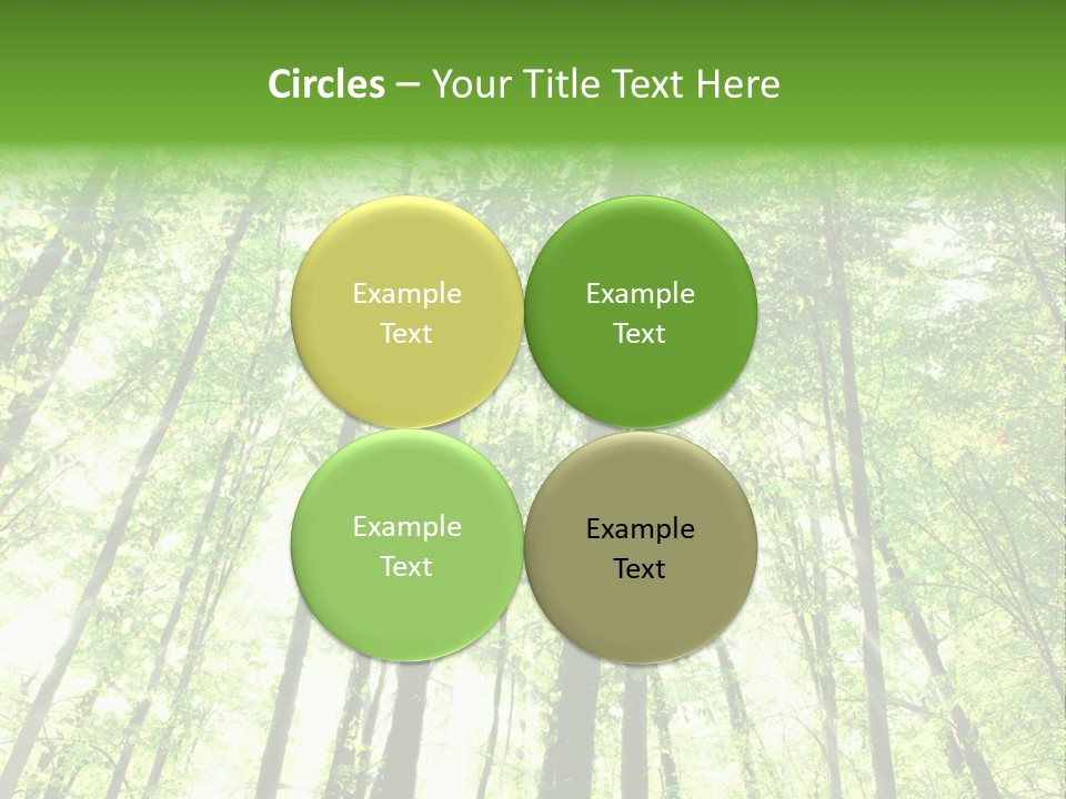 Summer Daylight Outdoor PowerPoint Template