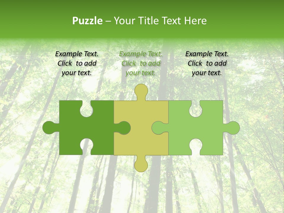 Summer Daylight Outdoor PowerPoint Template