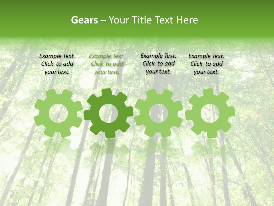 Summer Daylight Outdoor PowerPoint Template