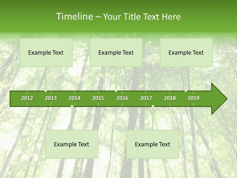 Summer Daylight Outdoor PowerPoint Template