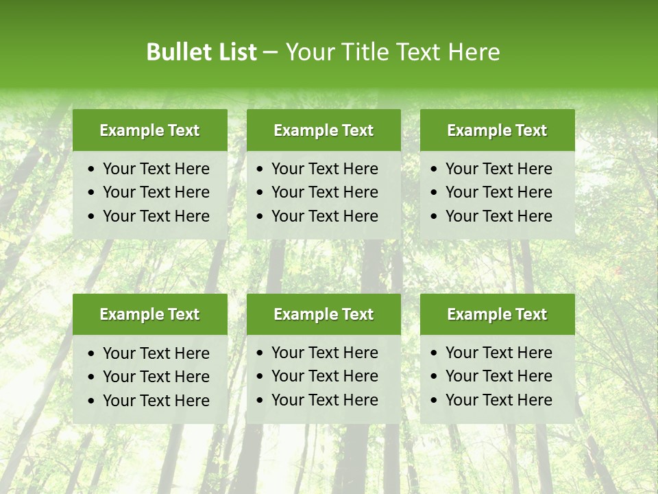 Summer Daylight Outdoor PowerPoint Template