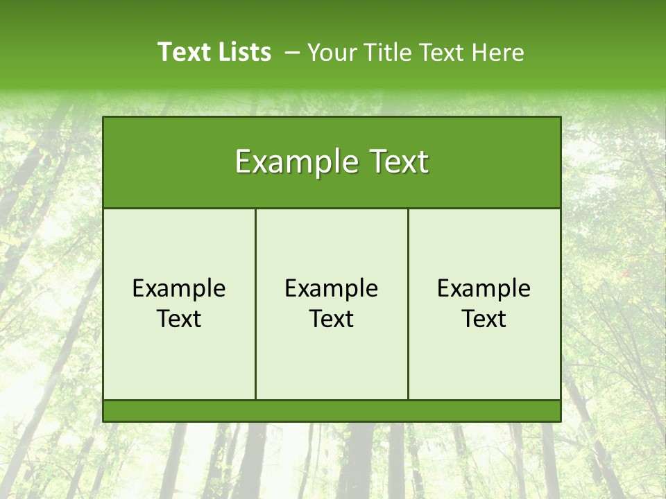 Summer Daylight Outdoor PowerPoint Template
