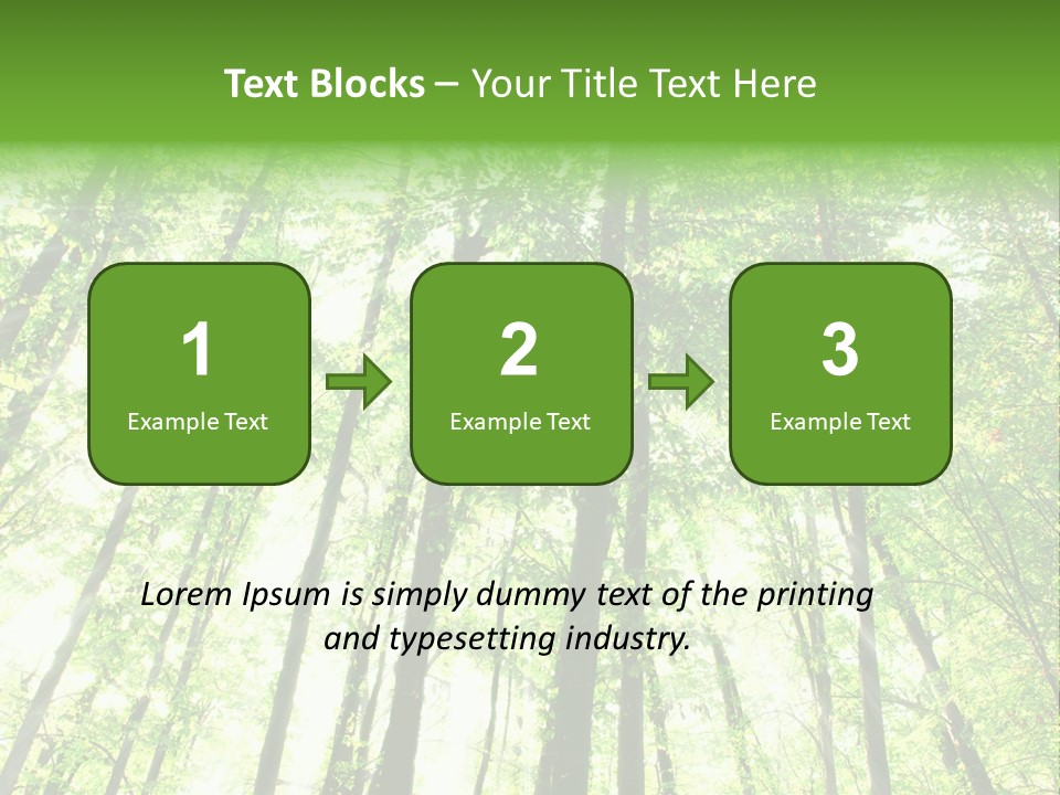 Summer Daylight Outdoor PowerPoint Template