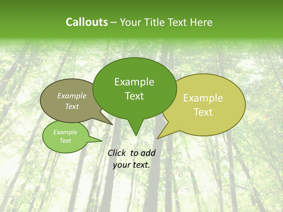 Summer Daylight Outdoor PowerPoint Template