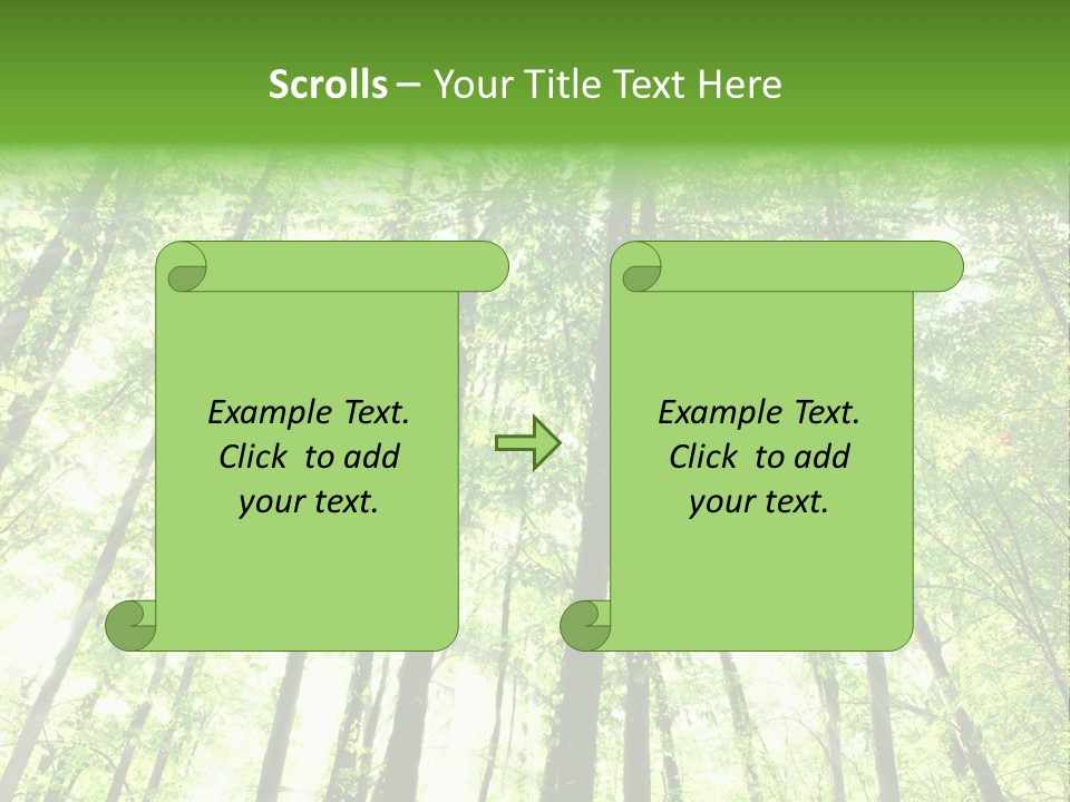Summer Daylight Outdoor PowerPoint Template