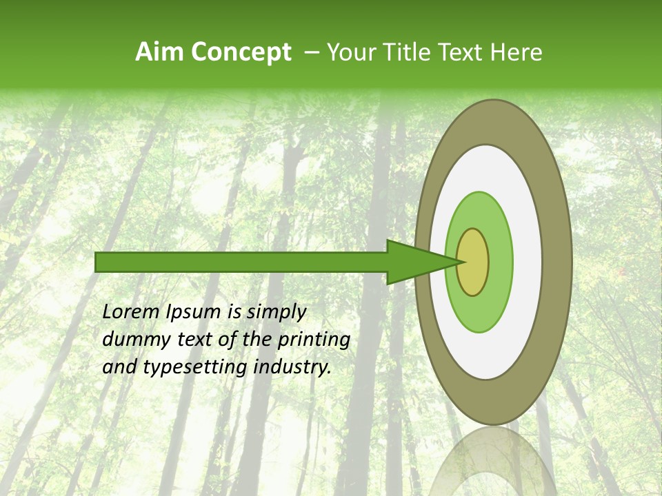 Summer Daylight Outdoor PowerPoint Template