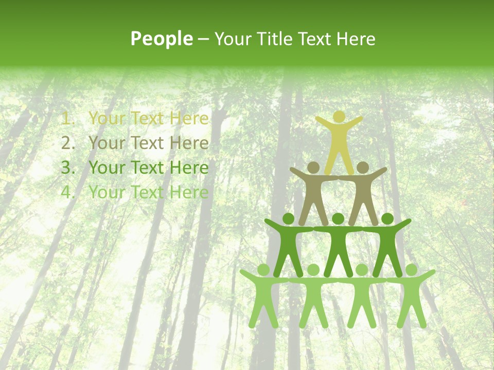 Summer Daylight Outdoor PowerPoint Template