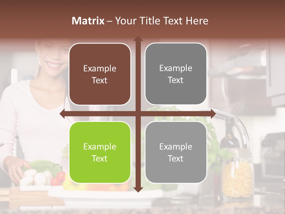 Preparing Fresh Eat PowerPoint Template