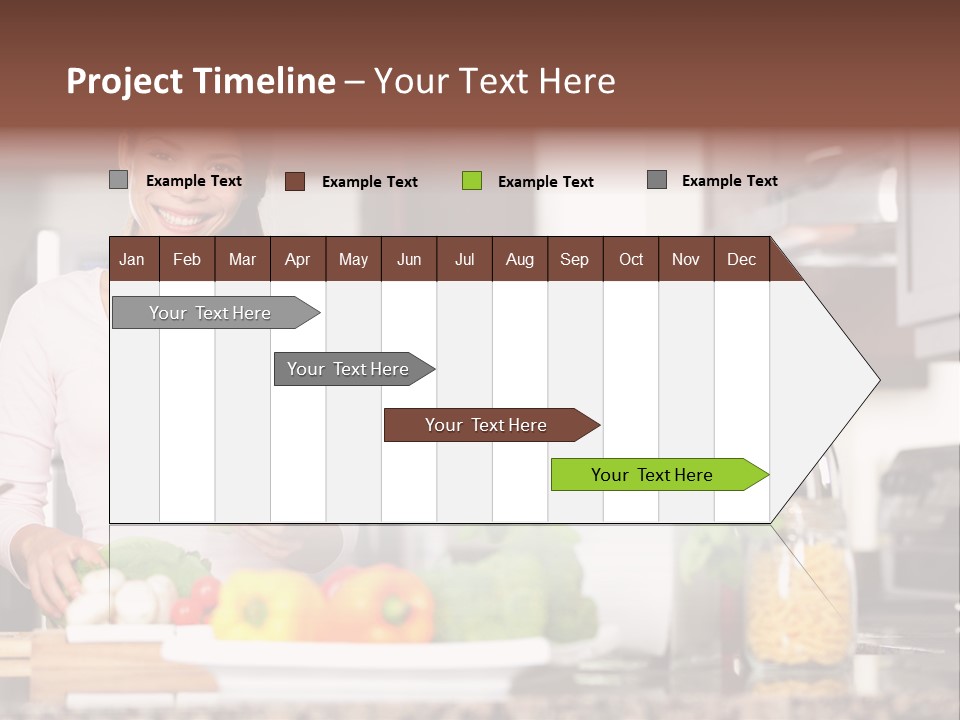 Preparing Fresh Eat PowerPoint Template