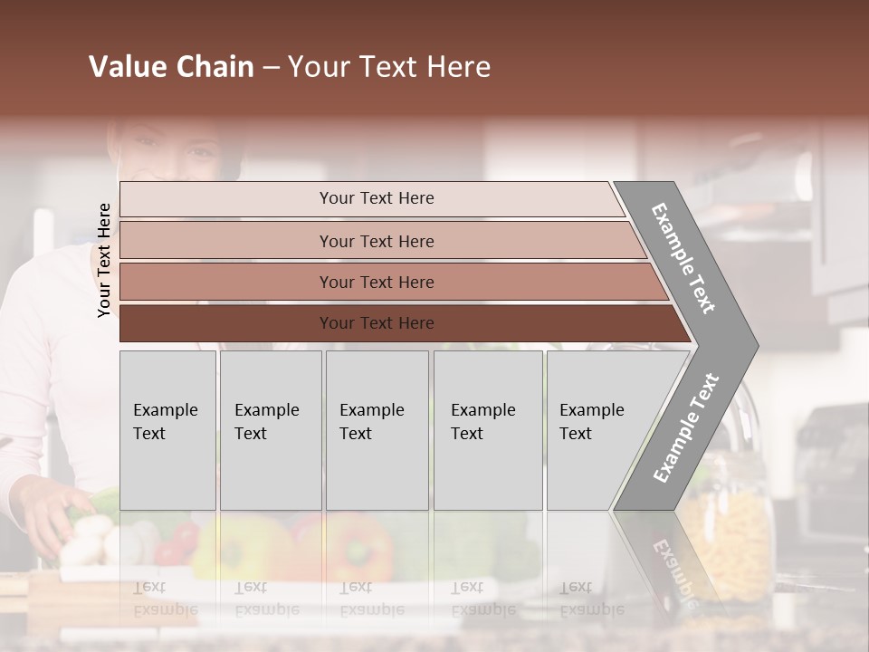 Preparing Fresh Eat PowerPoint Template