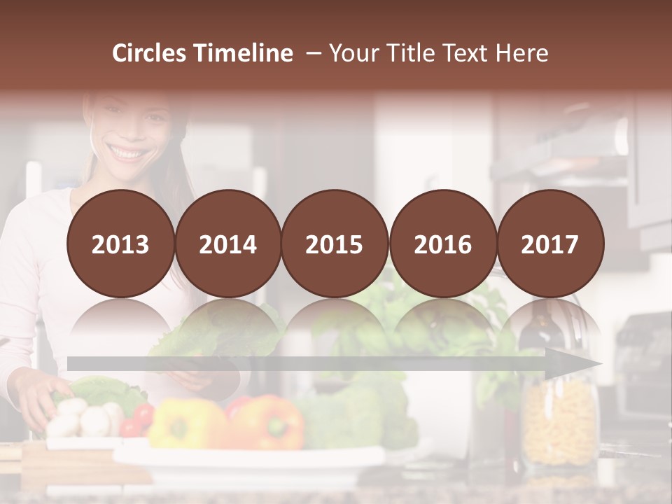 Preparing Fresh Eat PowerPoint Template