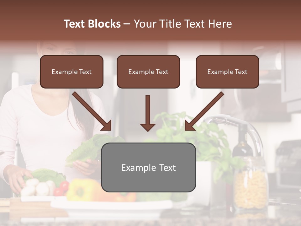Preparing Fresh Eat PowerPoint Template