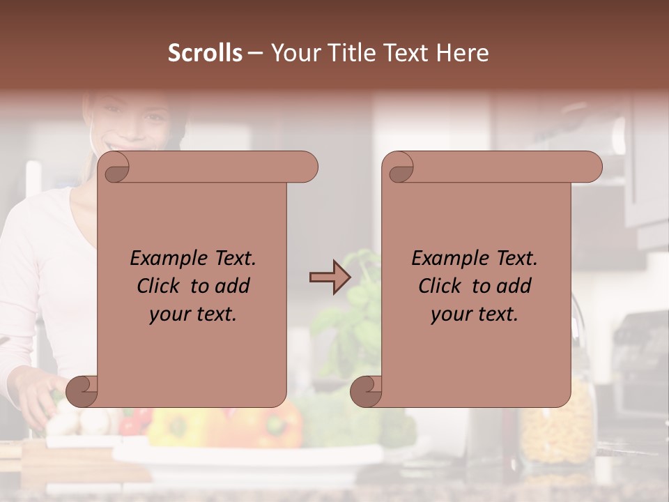Preparing Fresh Eat PowerPoint Template