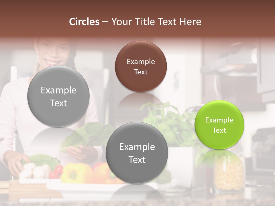 Preparing Fresh Eat PowerPoint Template